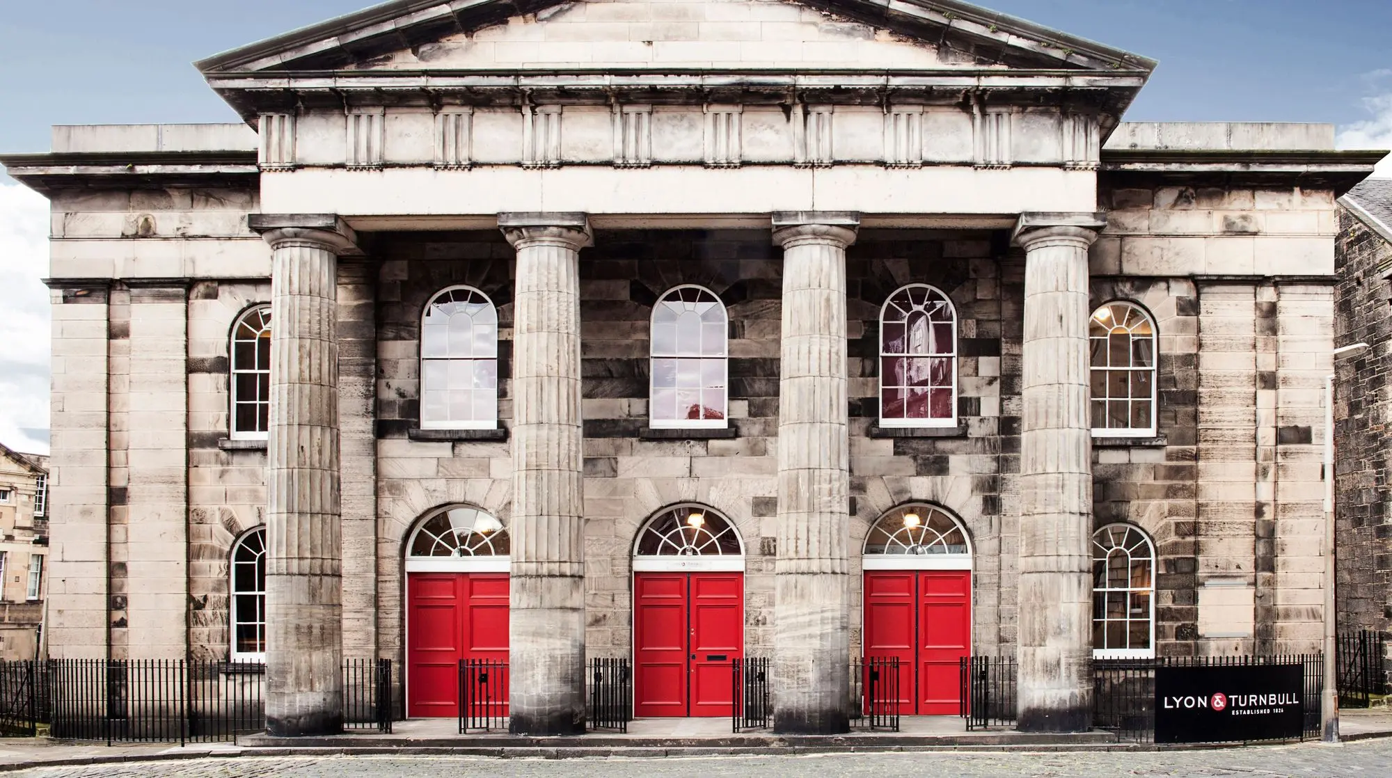 Lyon & Turnbull auction house, Edinburgh, where Greg Deda's Afternoon Tea (2013) went to auction