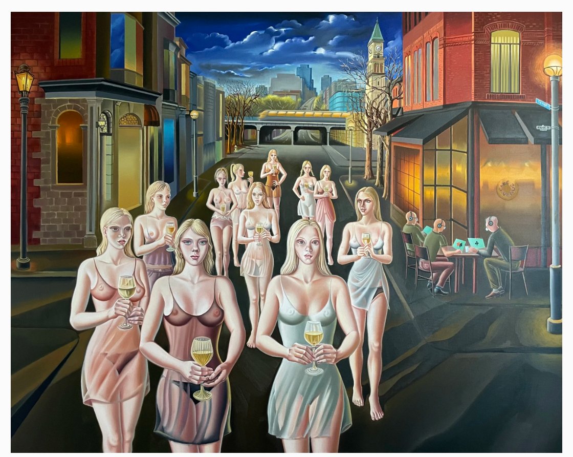 Demoiselles du Centre Ville (2021) by Greg Deda