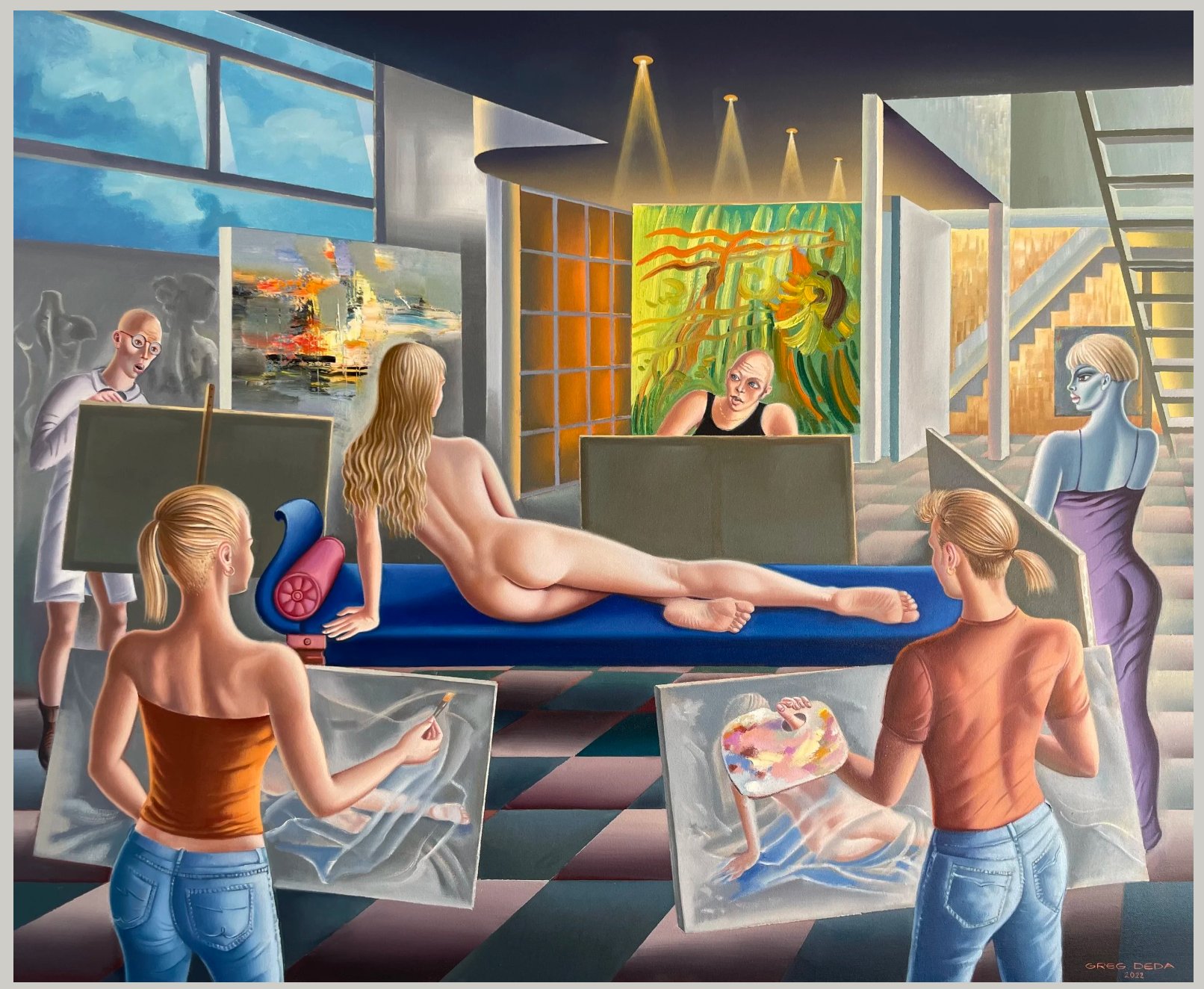 Modern Art Class (Germany) (2022) by Greg Deda